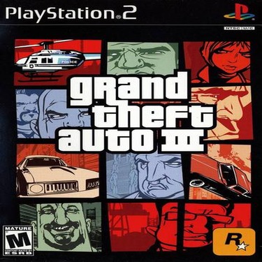 Grand Theft Auto III ROM Game PS2
